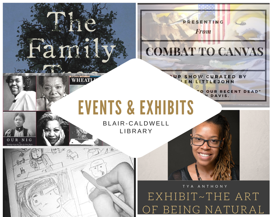 Events and Exhibits in March the BlairCaldwell Library Denver